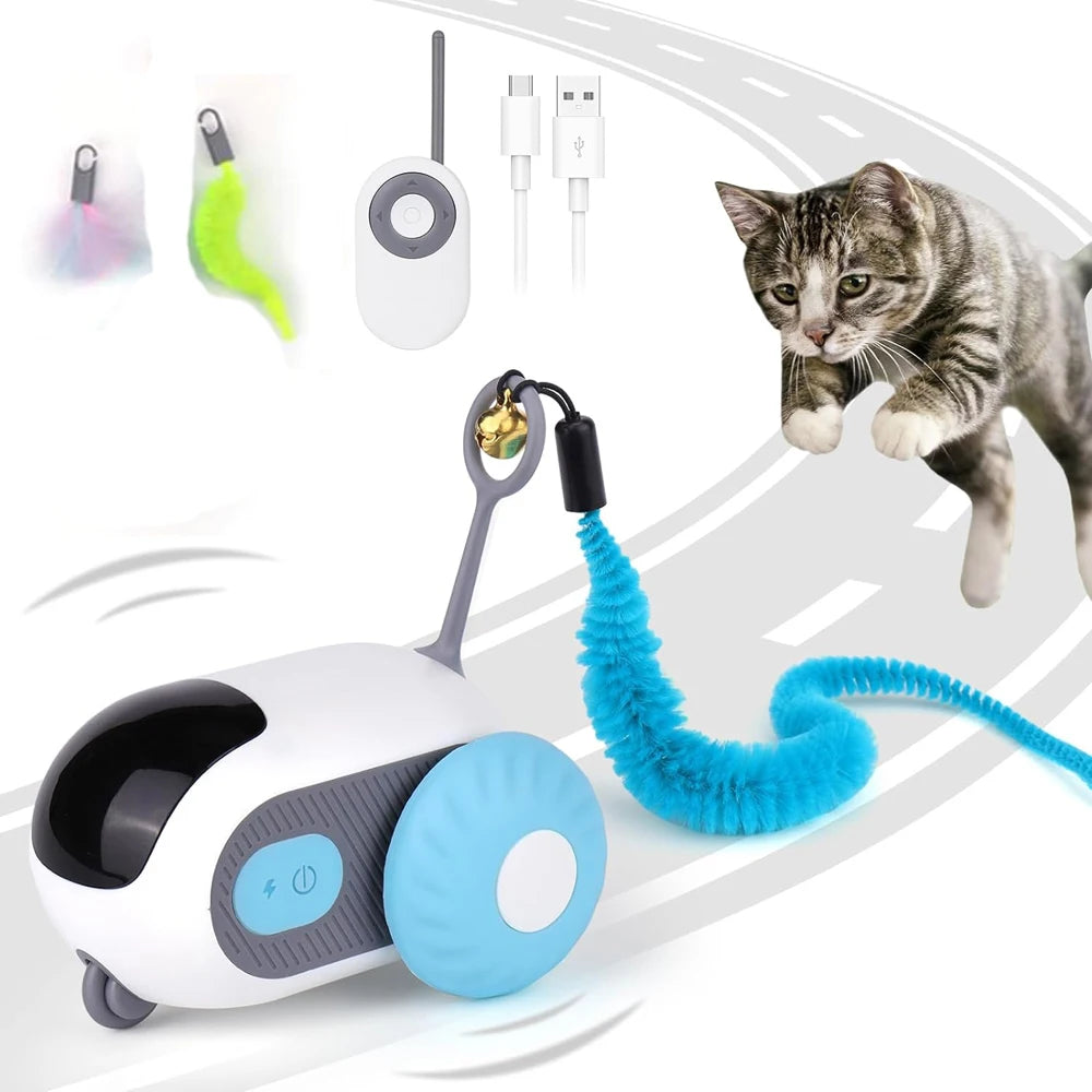 Smart Cat Toy Car – The Ultimate Feline Fun Machine! ( Or Dog! )