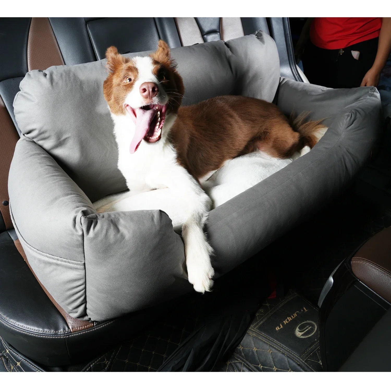Deluxe Dog Car Seat Bed