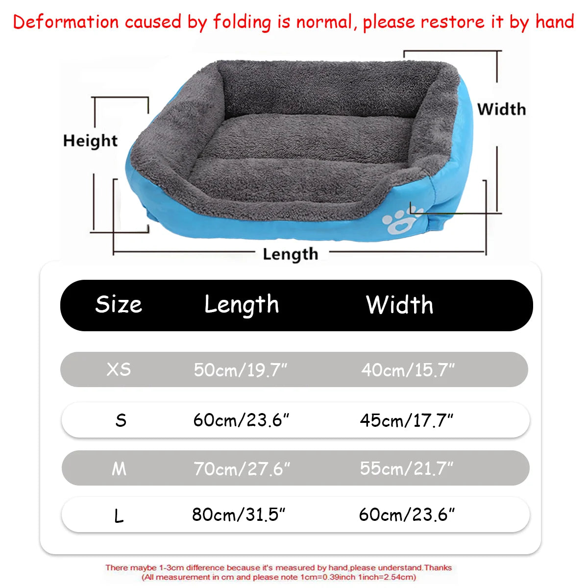 Breathable Fiber Pet Bed