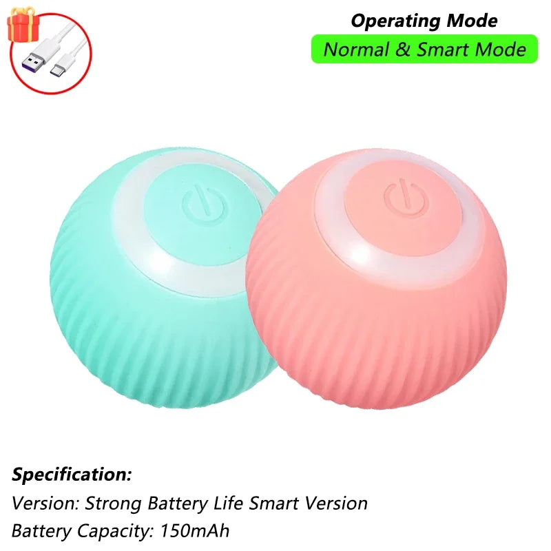 Smart Interactive Cat Or Dog Toy Ball – The Ultimate Purr-fect Playmate! 😺🎾