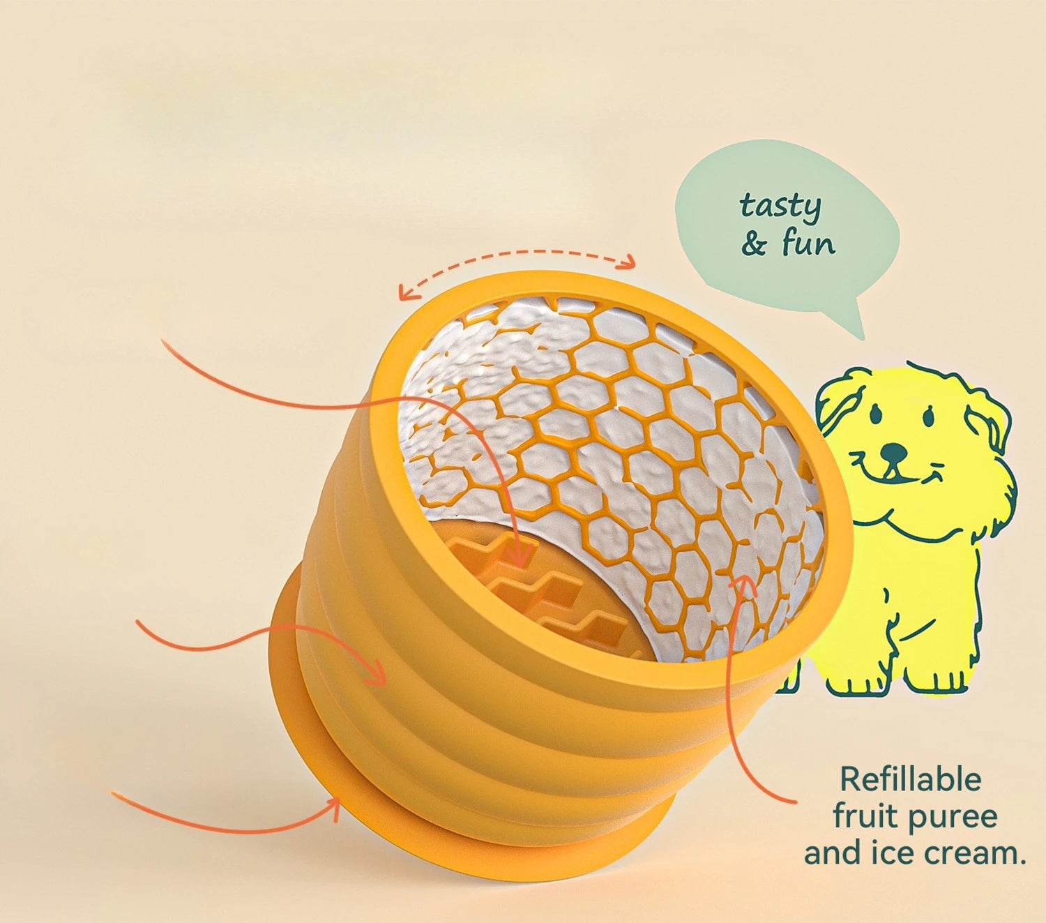 Anti-Choking Dog Slow Eating Bowl